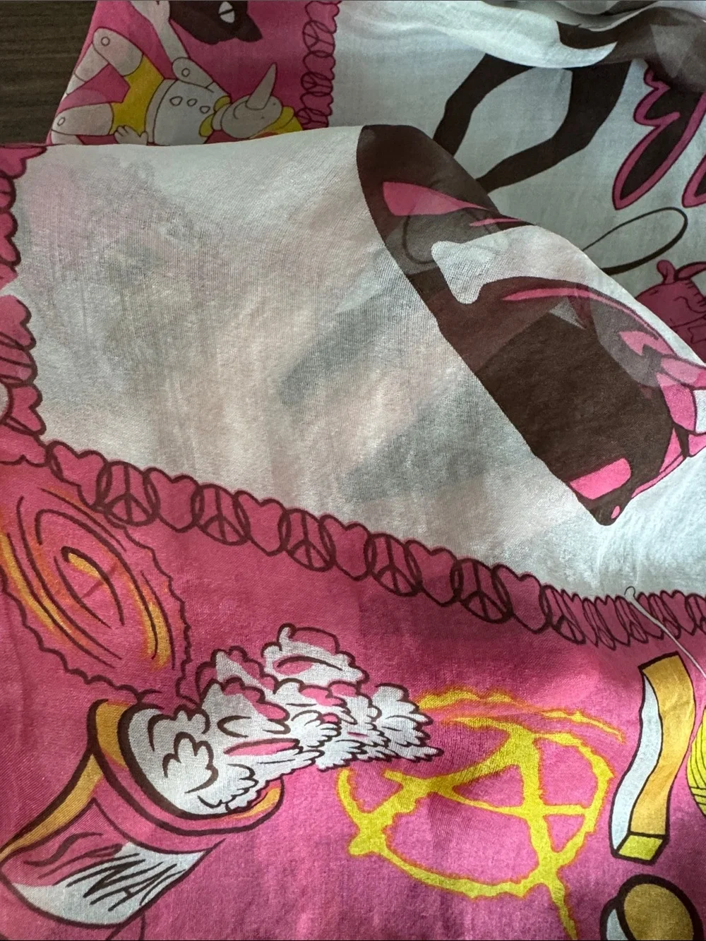 Moschino vintage silk